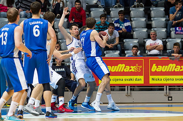 A-1 liga za prvaka, 12. kolo: KK Zadar – KK Kvarner 2010 93-71, foto: Kristijan Orlić A-1 liga za prvaka, 12. kolo: KK Zadar – KK Kvarner 2010 93-71, foto: Kristijan Orlić