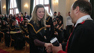 Promocija diplomiranih studenata, 7. ožujka 2009. (foto: Marin Gospić)