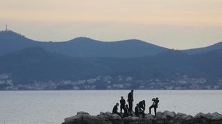 Predvečerje u Zadru 6. ožujka 2014.  Foto: Filip Brala/PIXSELL