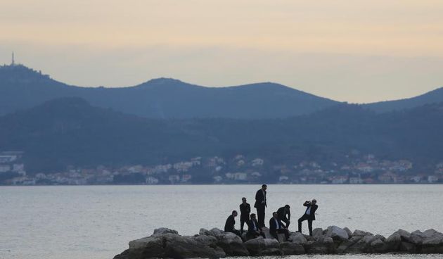 Predvečerje u Zadru 6. ožujka 2014.  Foto: Filip Brala/PIXSELL