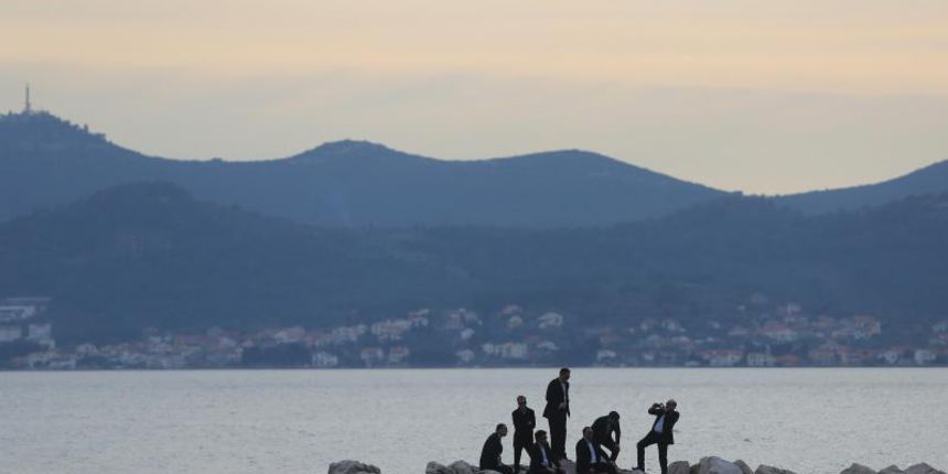 Predvečerje u Zadru 6. ožujka 2014.  Foto: Filip Brala/PIXSELL