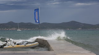 Tramontana u Zadru 26. kolovoza 2012.