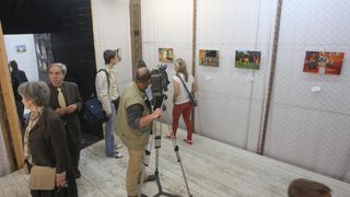 26.04.2014., Zadar – U Knezevoj palaci otvorena je humanitarna izlozba kucnih ljubimaca fotografkinje Ive Perincic za pomoc zadarskom azilu za zivotinje. Photo: Filip Brala/PIXSELL 26.04.2014., Zadar – U Knezevoj palaci otvorena je humanitarna izlozba kucnih ljubimaca fotografkinje Ive Perincic za pomoc zadarskom azilu za zivotinje. Photo: Filip Brala/PIXSELL