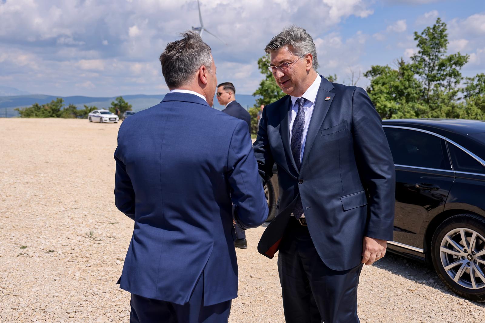 Obilazak radova na izgradnji sunčane elektrane Korlat