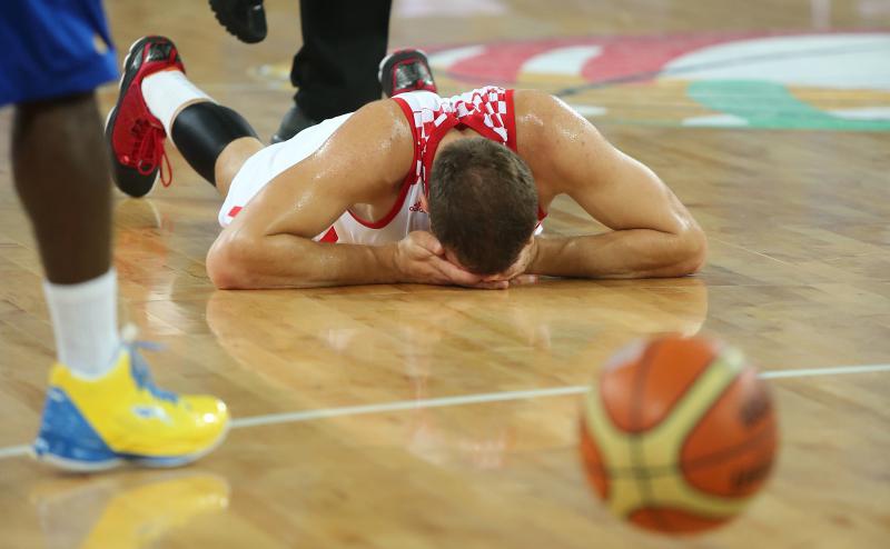 Arena Stozice, Ljubljana, Slovenija – Europsko prvenstvo u kosarci Eurobasket Slovenija 2013., cetvrtfinale, Hrvatska – Ukrajina. Krunoslav Simon. Photo: Igor Kralj/PIXSELL Arena Stozice, Ljubljana, Slovenija – Europsko prvenstvo u kosarci Eurobasket Slovenija 2013., cetvrtfinale, Hrvatska – Ukrajina. Krunoslav Simon. Photo: Igor Kralj/PIXSELL