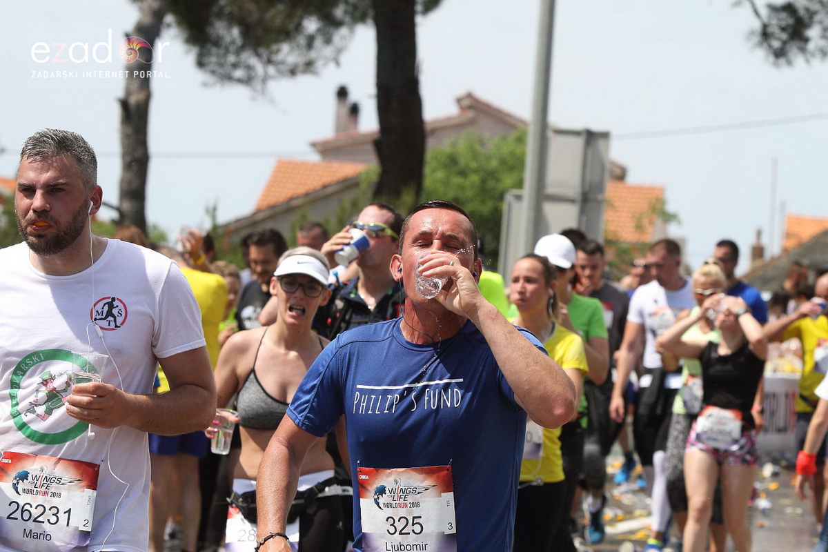 Wings for Life 2018: Okrjepa i prolazak kroz Bibinje trkača velikog srca