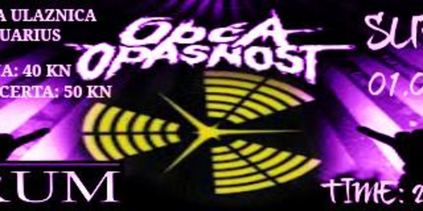 City club Forum najavljuje Opću opasnost City club Forum najavljuje Opću opasnost