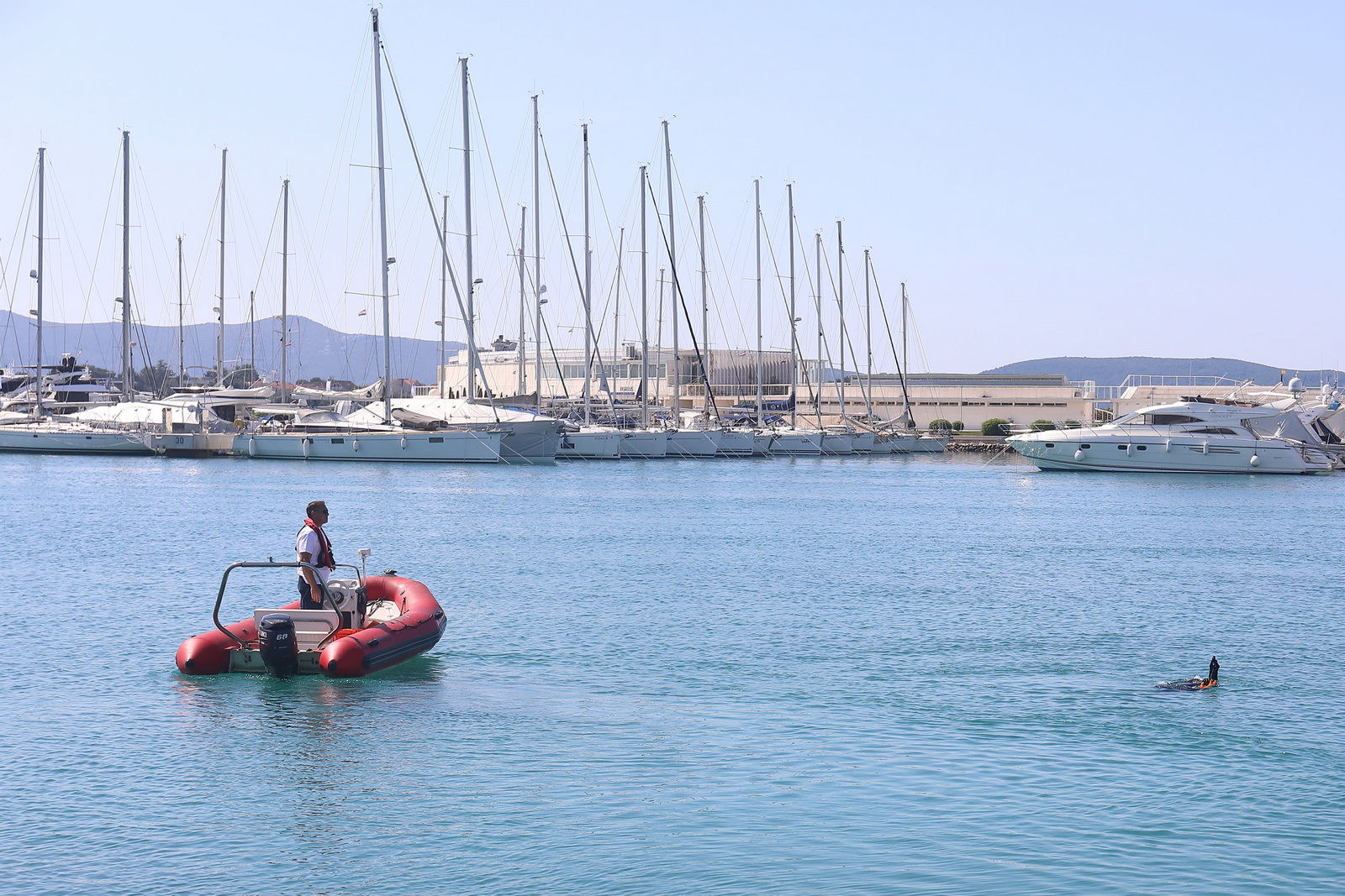 Ekološka akcija čišćenja podmorja u D-Marin Dalmacija