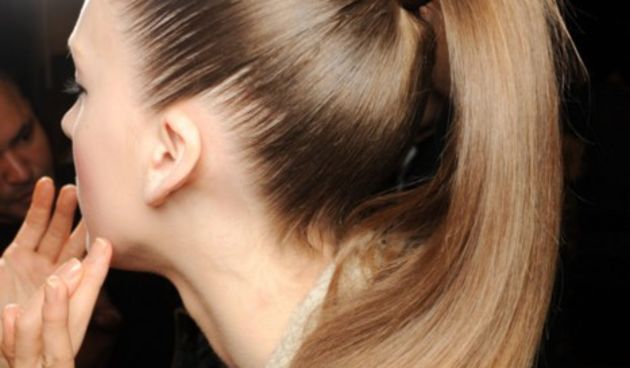 Frizura, konjski rep, kosa, žena, ljepota, make up