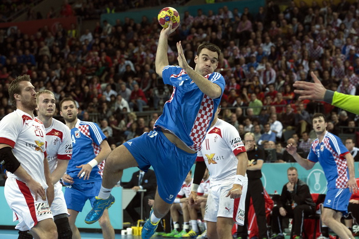 Barcelona 250113.
Gradska dvorana Palau Sant Jordi.
Svjetsko prvenstvo u rukometu za muskarce Spanjolska 2013.
Utakmica polufinala izmedju Hrvatske i Danske.
Na fotografiji: Marino Maric.
Foto: Ante Cizmic / CROPIX Barcelona 250113.
Gradska dvorana Palau Sant Jordi.
Svjetsko prvenstvo u rukometu za muskarce Spanjolska 2013.
Utakmica polufinala izmedju Hrvatske i Danske.
Na fotografiji: Marino Maric.
Foto: Ante Cizmic / CROPIX