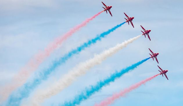 Zajedničko uvježbavanje “Krila Oluje” i “Red Arrows”