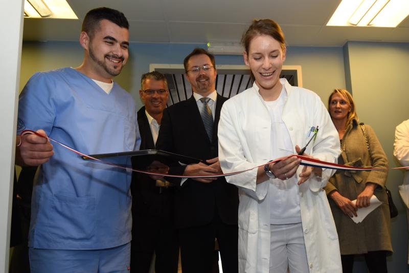 U Općoj bolnici Zadar svečano otvorena nova angio sala donacija dr. Freidoona Ghazija. Foto: Dino Stanin/PIXSELL U Općoj bolnici Zadar svečano otvorena nova angio sala donacija dr. Freidoona Ghazija. Foto: Dino Stanin/PIXSELL