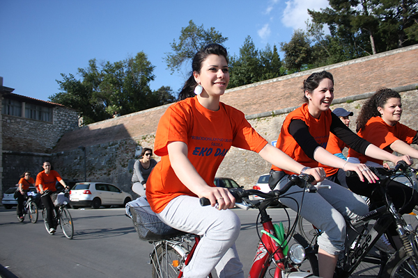 Biciklijada “Jedan auto manje” (Foto:Saša Čuka)