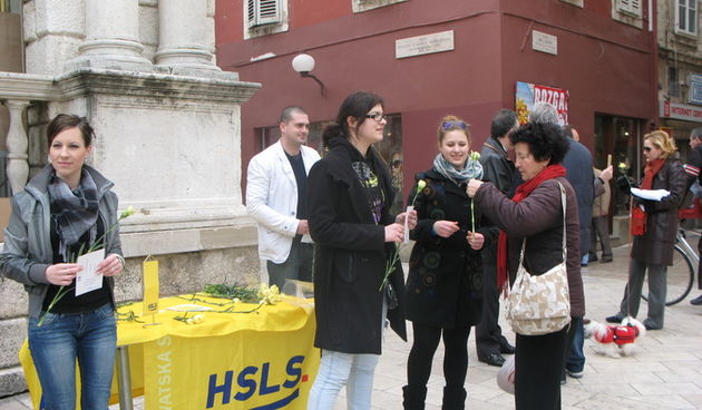 HSLS na Narodnom trgu (Foto: I. Pejkovic)