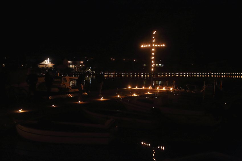 Bibinje: Održana tradicionalna procesija Velikog Petka. Foto: Leo Banić