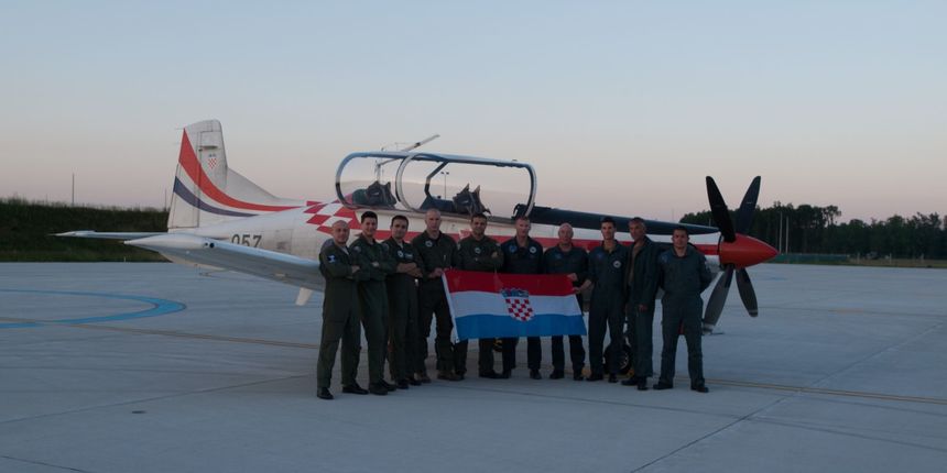 Hrvatski tim sudionika vježbe, foto: HRZ i PZO