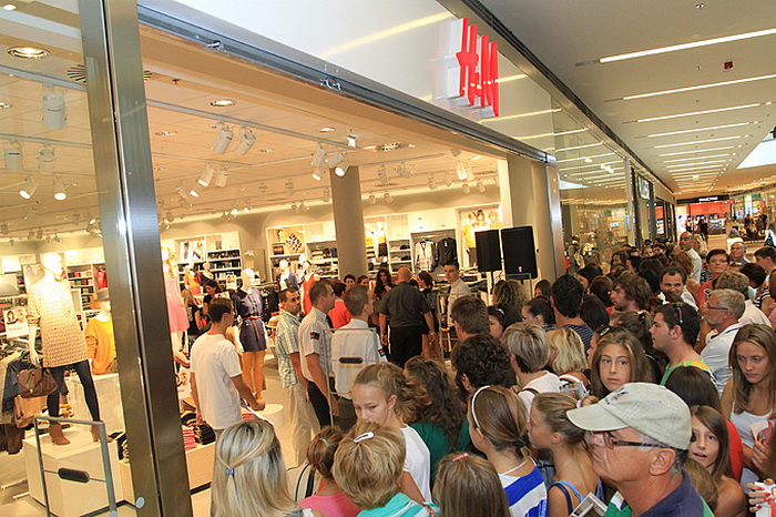 Otvorenje H&M prodajnog mjesta u zadarskom centru Supernova, Foto: Leo Banić