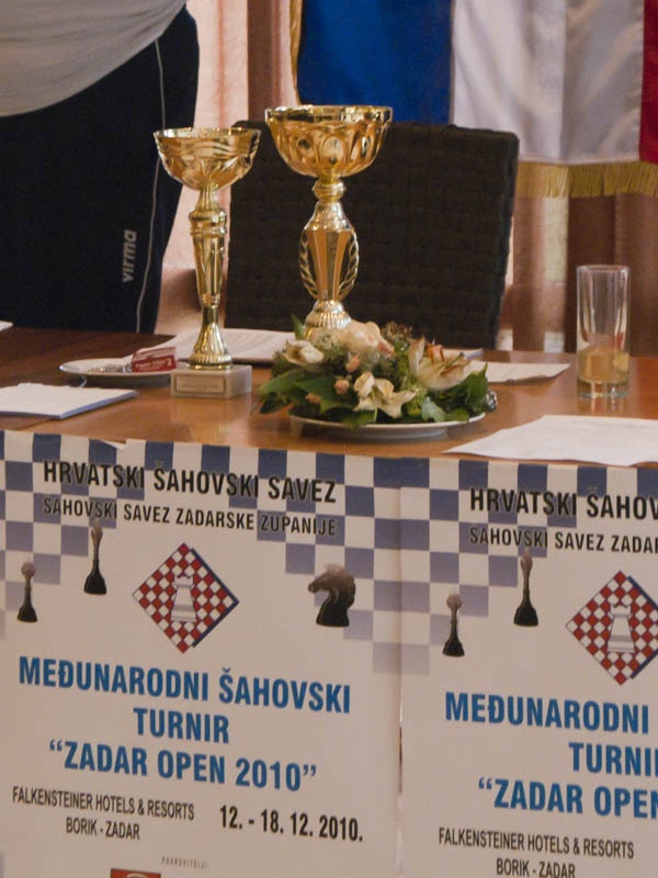 Međunarodni šahovski turnir “Zadar Open 2010” Međunarodni šahovski turnir “Zadar Open 2010”