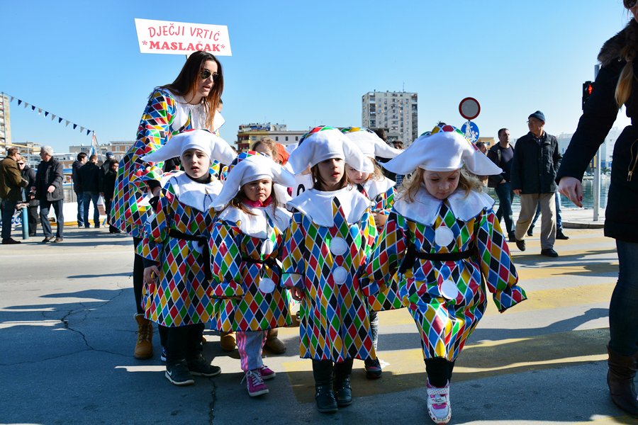 Prvi dan zadarskog “Karnevalića” Prvi dan zadarskog “Karnevalića”