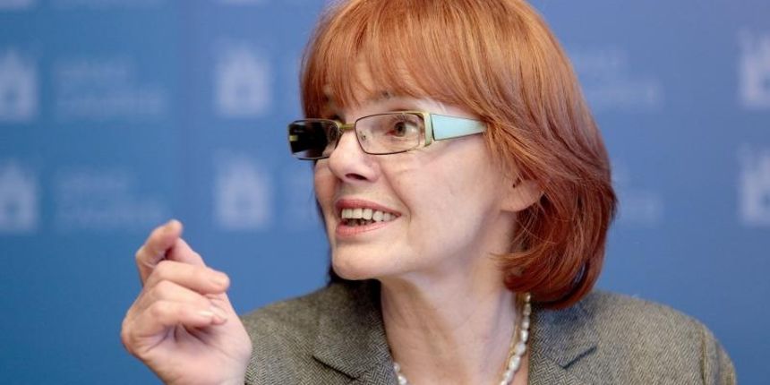 Zamjenica gradonacelnika Sandra Svaljek sa suradnicima odrzala je konferenciju za medije prije sutrasnje sjednice gradske skupstine. Tema konferencije je bila ‘Akti gradonacelnika’. Photo: Patrik Macek/PIXSELL