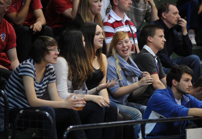 KC Drazen Petrovic, Zagreb – A1 Liga za prvaka, prva utakmica finala doigravanja. KK Cibona – KK Zadar. Photo: Danijel Kasap/PIXSELL KC Drazen Petrovic, Zagreb – A1 Liga za prvaka, prva utakmica finala doigravanja. KK Cibona – KK Zadar. Photo: Danijel Kasap/PIXSELL