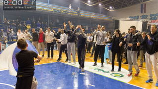 Humanitarno gledanje utakmice Zadar-Cibona (85-84) u Jazinama Humanitarno gledanje utakmice Zadar-Cibona (85-84) u Jazinama