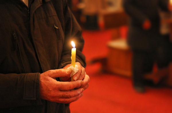 Misa za blagdan Svijećnice u crkvi Sv.Šime (Foto:Saša Čuka)