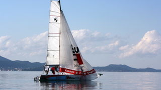 Sukosan: U uvali Zlatna luka odrzan je prvi dan dan Match Race regate, Foto: Mladen Malik