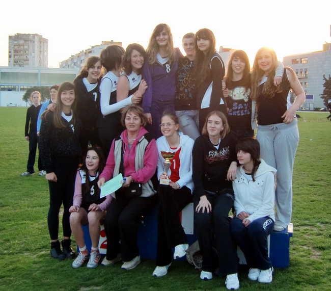 Zupanijsko natjecanje osnovnih skola u atletici 24.3. 2010.