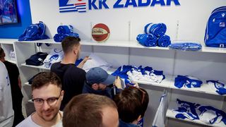 Otvorenje Fan shopa KK Zadar