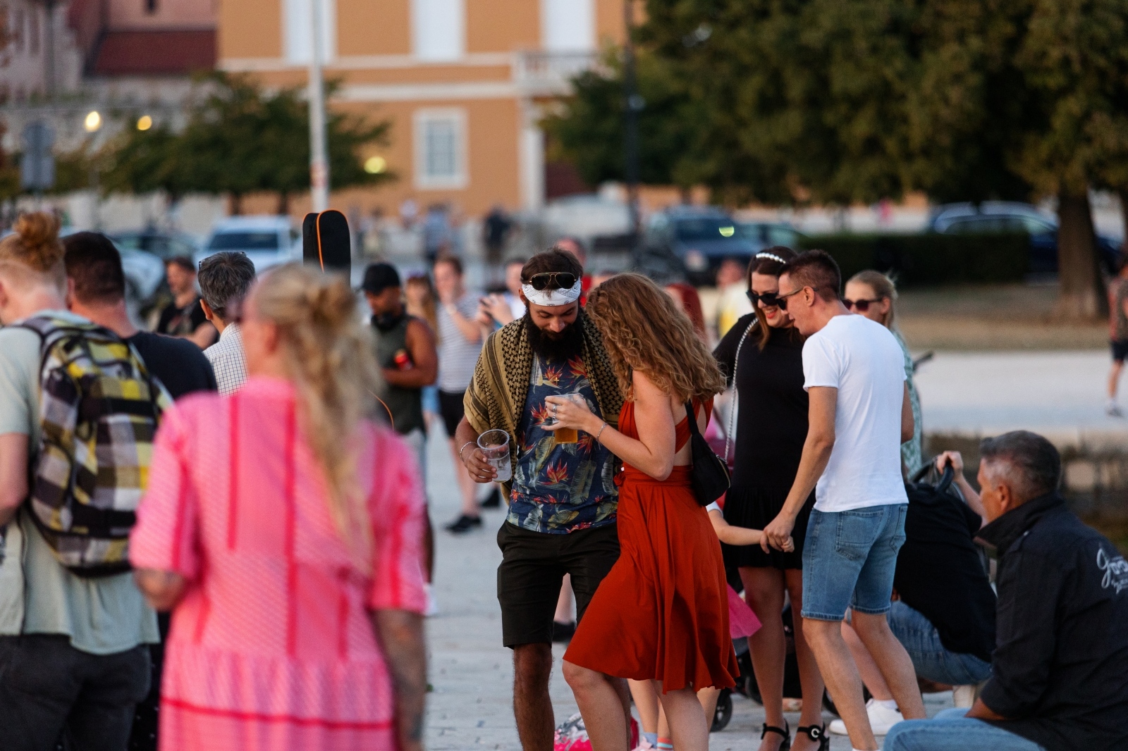 Bablje ljeto u Zadru: Riva je puna turista