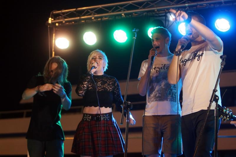 Na Novaljskoj rivi odrzan koncert Najljepsih glasova hrvatske, sudionika popularnog showa The Voice. Photo: Luka Stanzl/PIXSELL Na Novaljskoj rivi odrzan koncert Najljepsih glasova hrvatske, sudionika popularnog showa The Voice. Photo: Luka Stanzl/PIXSELL