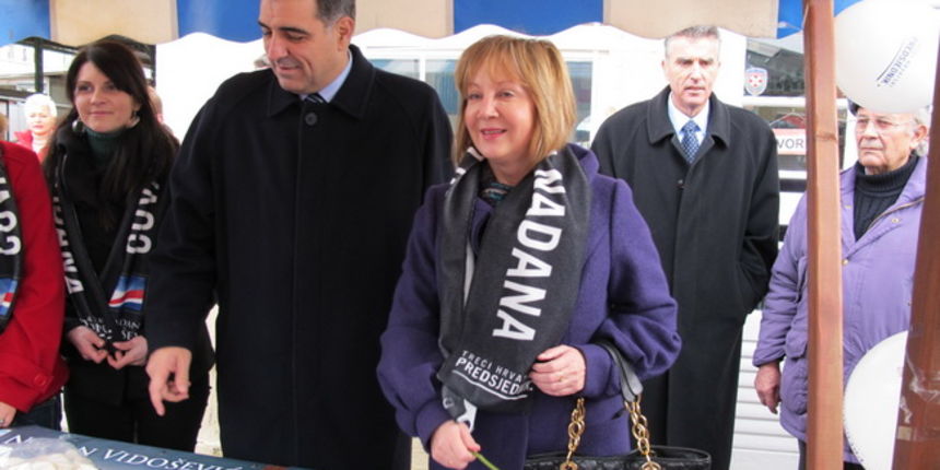 Nadan Vidosevic i Djurdja Adlesic u Varazdinu