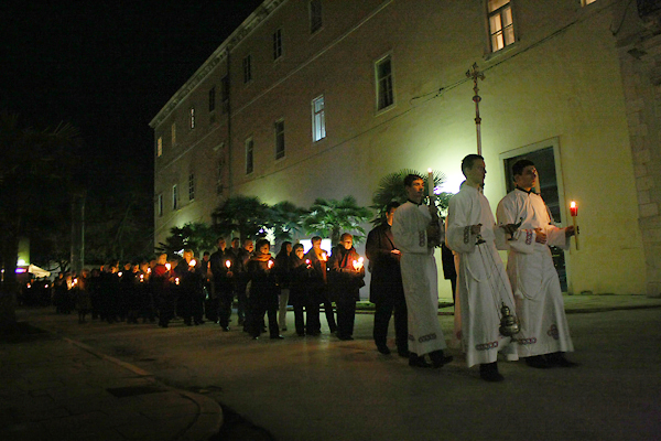 Misa za blagdan Svijećnice u crkvi Sv.Šime (Foto:Saša Čuka)