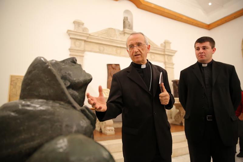 Gradska loža: Otvorenje izložbe “Zahvalimo njoj…” Ivana Meštrovića, Foto: Filip Brala/PIXSELL Gradska loža: Otvorenje izložbe “Zahvalimo njoj…” Ivana Meštrovića, Foto: Filip Brala/PIXSELL