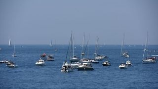 Premantura: Admiralski brod Vis potopljen kako bi postao ronilačka atrakcija. Photo: Duško Marušić/PIXSELL