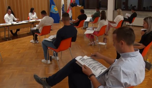 Grad Benkovac, sjednica Gradskog Vijećaq