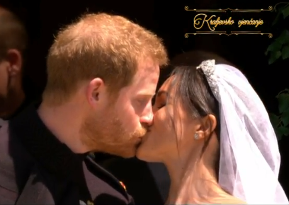 Poljubac Meghan i Harryja Poljubac Meghan i Harryja