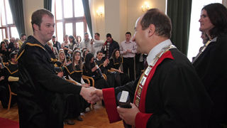Promocija diplomiranih studenata, 7. ožujka 2009. (foto: Marin Gospić)