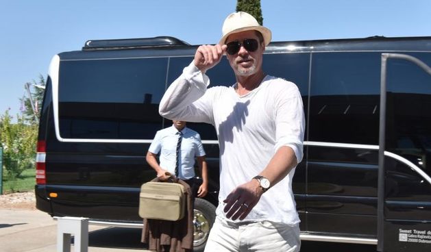 Brad Pitt napustio je Hrvatsku poletjevši privatnim zrakoplovom iz Zračne luke Zadar. Photo: Dino Stanin/PIXSELL