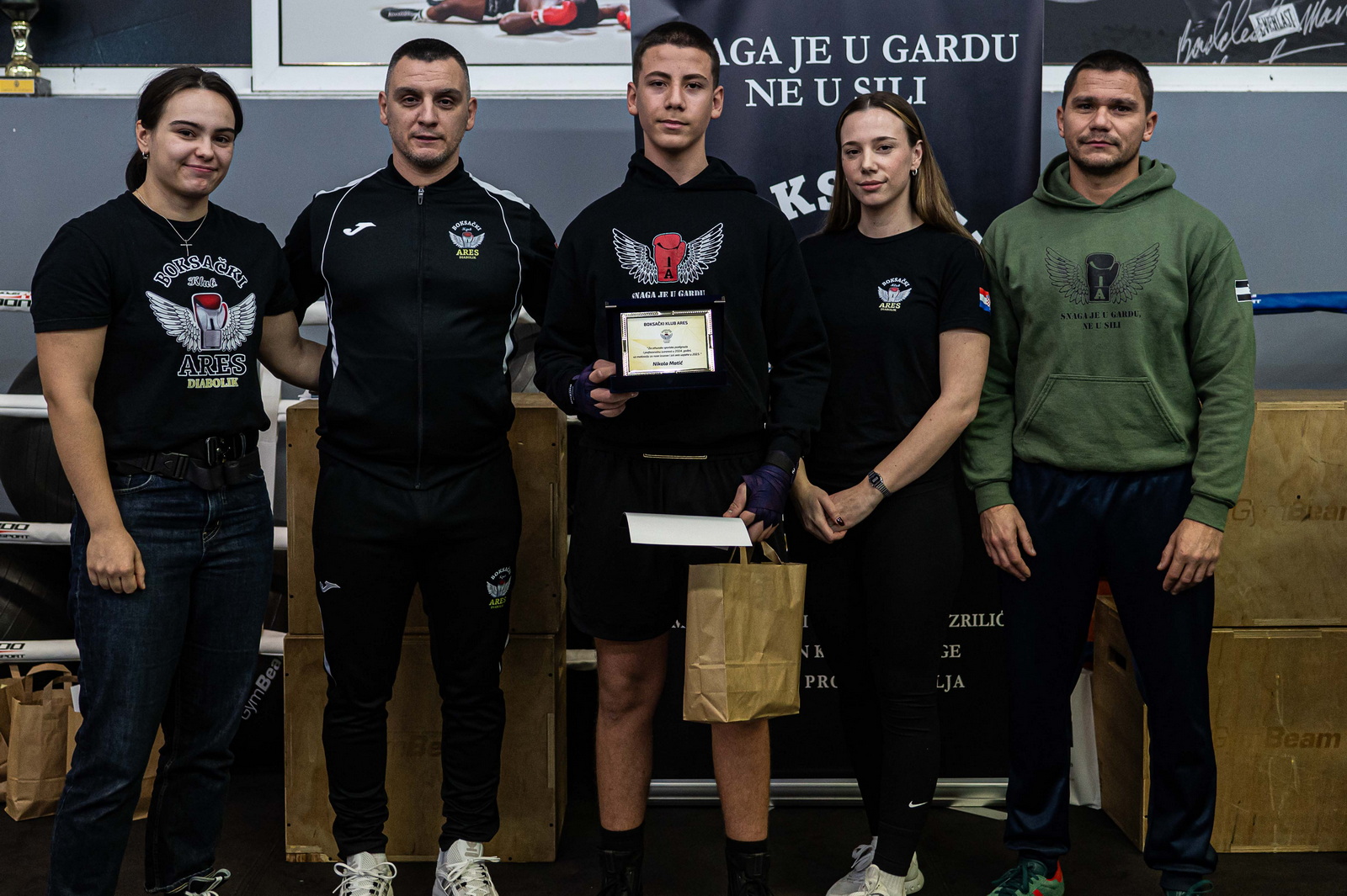 Svečana dodjela priznanja u BK Ares Diabolik