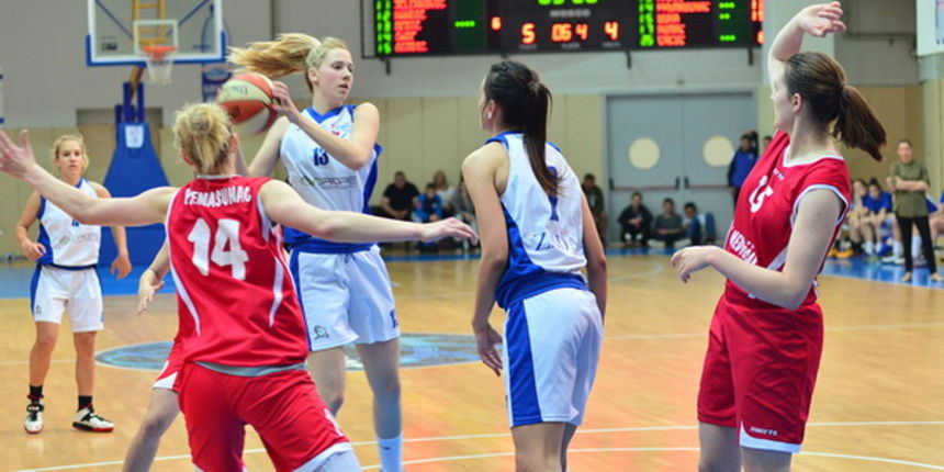 SC Višnjik, dvorana 3. Finale doigravanja za prvaka Hrvatske: ŽKK Zadar – ŽKK Medveščak 54-76 SC Višnjik, dvorana 3. Finale doigravanja za prvaka Hrvatske: ŽKK Zadar – ŽKK Medveščak 54-76