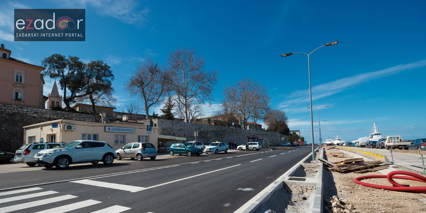 Đir po gradu, ponedjeljak 12. ožujka 2018. Liburnska obala- pri kraju radovi Đir po gradu, ponedjeljak 12. ožujka 2018. Liburnska obala- pri kraju radovi