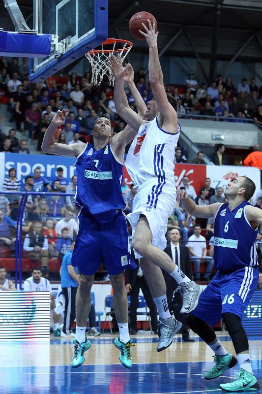 Zagreb – 7. kolo A-1 lige za prvaka, KK Cibona – KK Zadar 82-66. Photo: Goran Stanzl/PIXSELL Zagreb – 7. kolo A-1 lige za prvaka, KK Cibona – KK Zadar 82-66. Photo: Goran Stanzl/PIXSELL