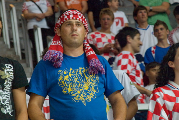 Zadar: Hrvatska-Slovacka 34-21, Foto: Sasa Cuka