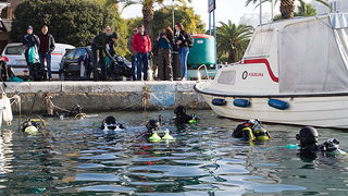 Ronilacki klub Sv. Roko – čišćenje, uvala Jazine, foto: Leo Banić