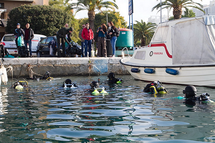 Ronilacki klub Sv. Roko – čišćenje, uvala Jazine, foto: Leo Banić