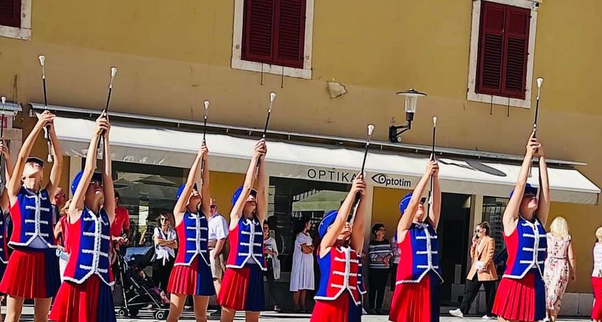 Zadarske mažoretkinje