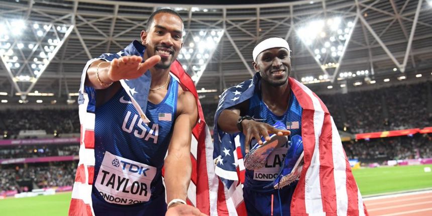 Christian Taylor i Will Claye Christian Taylor i Will Claye