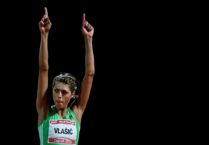 Zagreb, 010910.
Atletski stadion Mladost, Jarunska 5.
60. atletski memorijal Borisa Hanzekovica, World Challenge Zagreb 2010.
Na fotografiji: Blanka Vlasic, skok u vis.
Foto: Ronald Gorsic / CROPIX Zagreb, 010910.
Atletski stadion Mladost, Jarunska 5.
60. atletski memorijal Borisa Hanzekovica, World Challenge Zagreb 2010.
Na fotografiji: Blanka Vlasic, skok u vis.
Foto: Ronald Gorsic / CROPIX